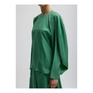 Silk Habutai Circular Top